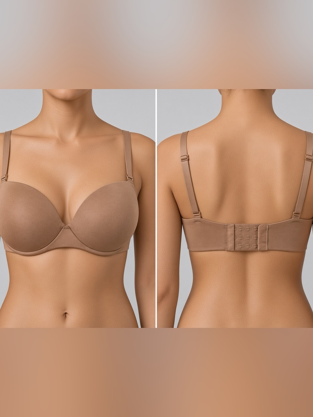 SKIMS Smooth Molded Strapless Convertible Bra - Brown
